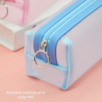 Penar din plasă transparent pentru examene, stil minimalist pentru gimnaziu, pentru fete