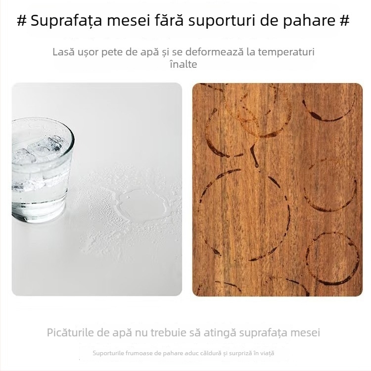 Suporturi de pahare din ceramică, albe, cu forme rotunde, pătrate și neregulate, culoare uni, absorbante, uscare rapidă