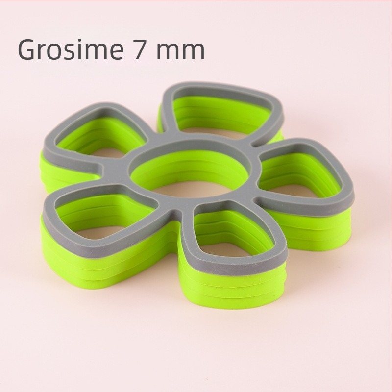 Suport de masă din silicon, de calitate alimentară, rezistent la temperaturi înalte, suport gros pentru oale și căni, covoraș izolant termic pentru masă
