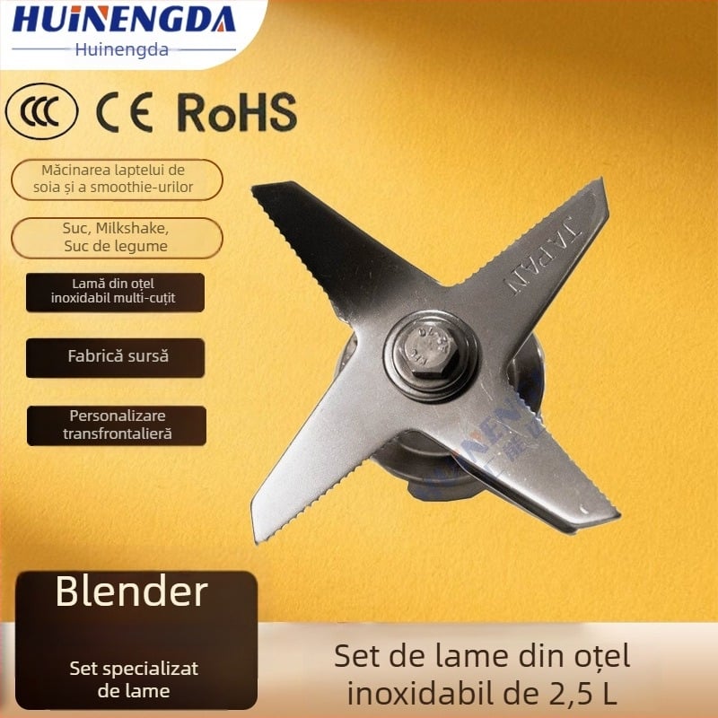 Set de lame pentru blender comercial, 2,5 L, pentru aparat de lapte din soia – ansamblu de lame de înlocuire