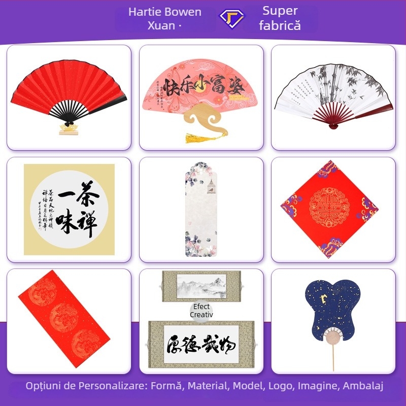 Semn de carte din hârtie de orez, stil antic, DIY scris de mână, cu ciucuri