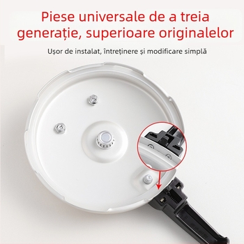 Set universal de mâneri pentru oală sub presiune – mâneri de capac din aliaj de aluminiu pentru modele clasice