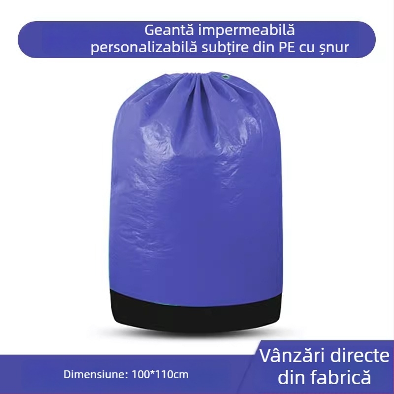 Sacoșă de expediere din polietilenă, impermeabilă, rezistentă, cu capacitate mare pentru livrări express
