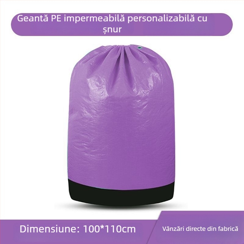 Sacoșă de expediere din polietilenă, impermeabilă, rezistentă, cu capacitate mare pentru livrări express