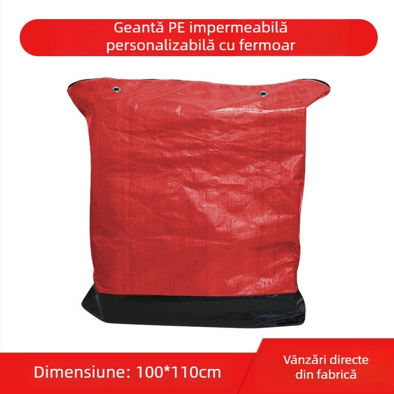 Sacoșă de expediere din polietilenă, impermeabilă, rezistentă, cu capacitate mare pentru livrări express
