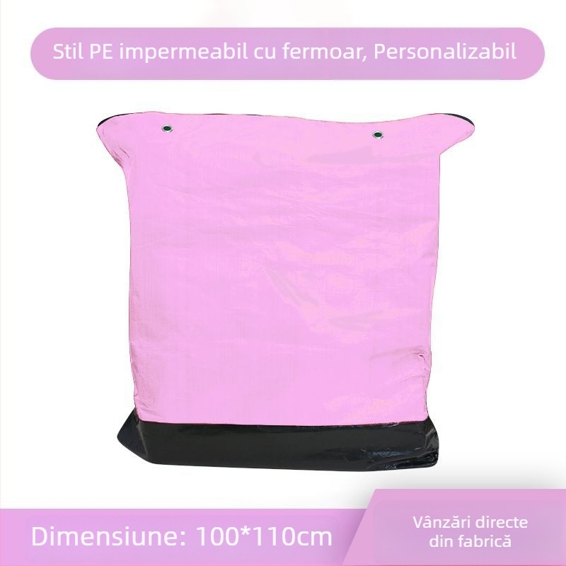 Sacoșă de expediere din polietilenă, impermeabilă, rezistentă, cu capacitate mare pentru livrări express