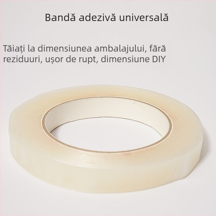 Bandă perforată de etanșare pentru borcane de copt și cutii de biscuiți, suport PE, fără reziduuri de adeziv, tip perforare la rupere