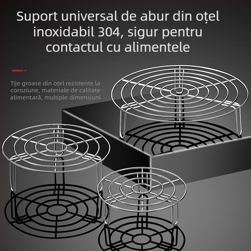 Raft de abur din oțel inoxidabil 304 pentru legume și dispozitiv de aburi intern pentru oală electrică de orez