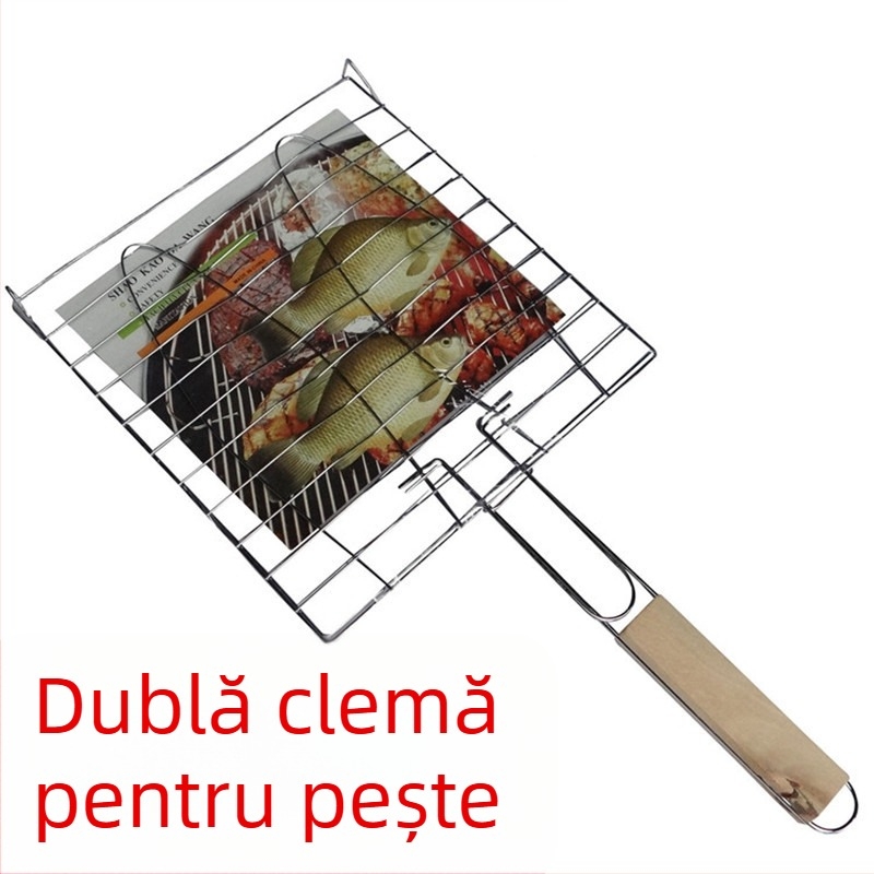 Set clipuri pentru grătar Roasted Butterfly – clipuri pentru pește, clipuri pentru carne, clipuri pentru pâine și clipuri pentru burgeri