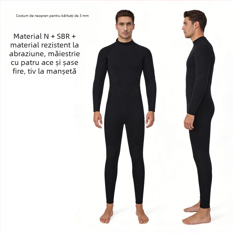 Costum de neopren integral 3 mm pentru scufundări