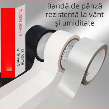 Bandă pentru etanșare ferestre, grosime sporită pentru izolație, etanșare a spațiilor dintre uși și ferestre, rezistentă la vânt, cu adeziv în spate, fără urme