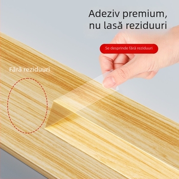 Bandă pentru etanșare ferestre, grosime sporită pentru izolație, etanșare a spațiilor dintre uși și ferestre, rezistentă la vânt, cu adeziv în spate, fără urme