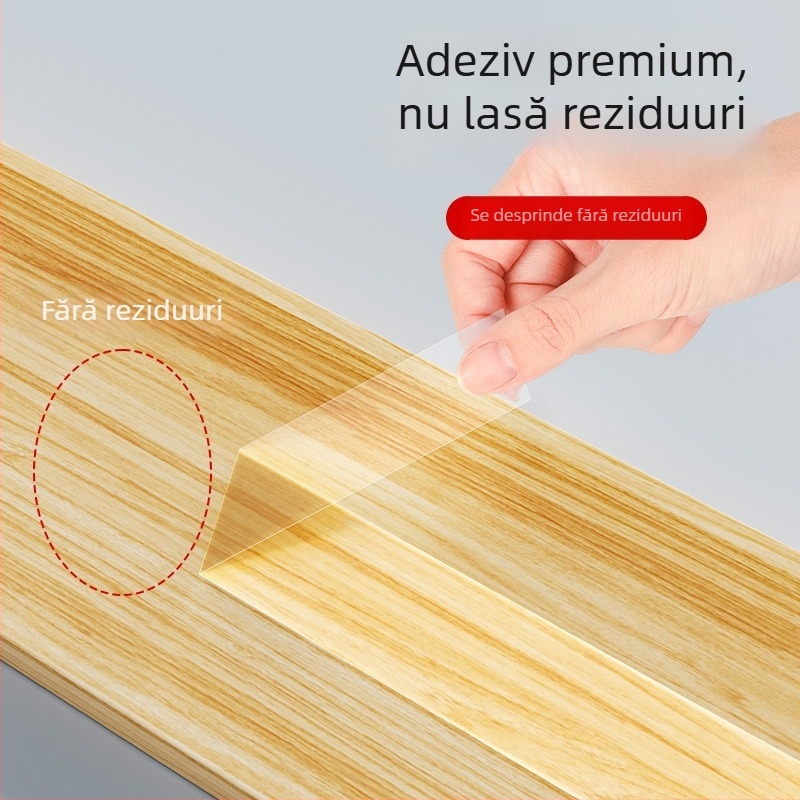 Bandă pentru etanșare ferestre, grosime sporită pentru izolație, etanșare a spațiilor dintre uși și ferestre, rezistentă la vânt, cu adeziv în spate, fără urme