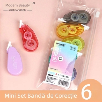 Modern Beauty set mini de 6 benzi de corectare cu design desen animat pentru elevi