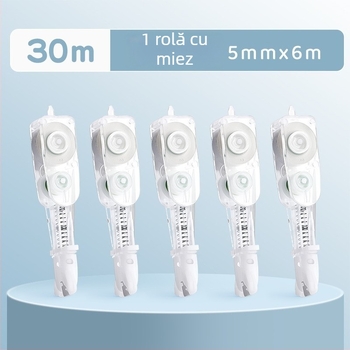 Bandă corectoare Kaba Bear cu mecanism de apăsare și nucleu înlocuibil, design modern pentru elevi
