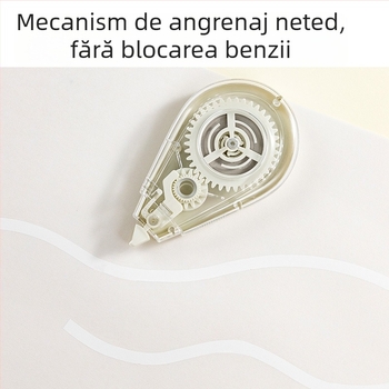 Bandă corecție Deli silențioasă, capacitate mare, design elegant, 12/20/40 m, rechizite pentru școala primară, produs autentic