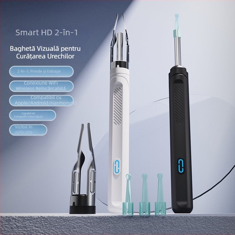 Instrument vizual pentru urechi pentru copii NK3A-JZ cu endoscop wireless HD