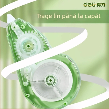 Deli Ns225 Bandă corectoare, economisește efortul, capacitate mare, 30 m, rechizite școlare