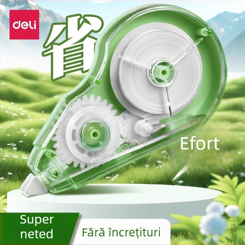 Deli Ns225 Bandă corectoare, economisește efortul, capacitate mare, 30 m, rechizite școlare