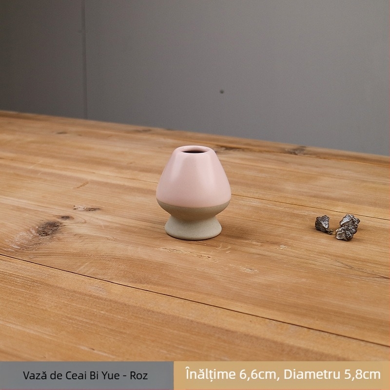 Set japonez de matcha: bol ceramic pentru matcha cu gură, suport pentru tel/whisk, lingură de ceai, tel de 100 din bambus pentru matcha, instrumente de pregătire a ceaiului din Dinastia Song