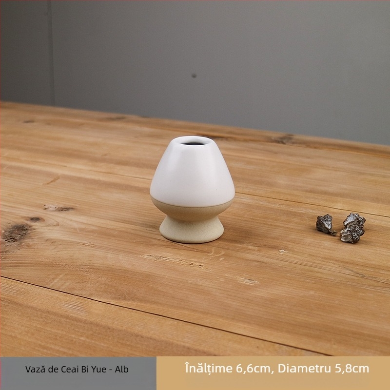 Set japonez de matcha: bol ceramic pentru matcha cu gură, suport pentru tel/whisk, lingură de ceai, tel de 100 din bambus pentru matcha, instrumente de pregătire a ceaiului din Dinastia Song