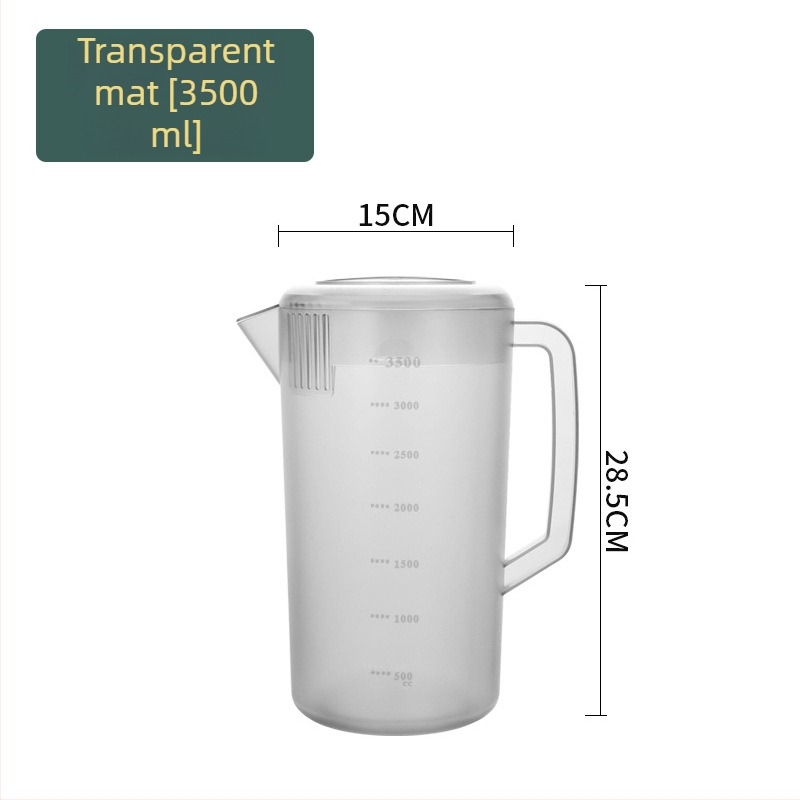 Ceainic din plastic pentru apă rece, pentru prepararea ceaiului, potrivit pentru uz casnic și comercial, pentru restaurante, rezistent la temperaturi înalte