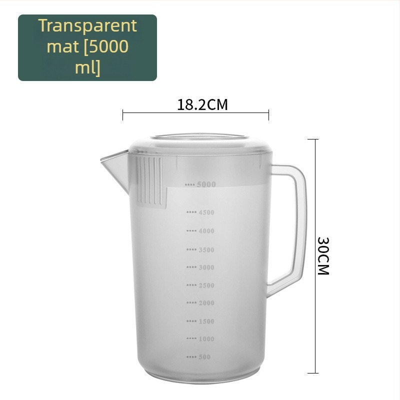 Ceainic din plastic pentru apă rece, pentru prepararea ceaiului, potrivit pentru uz casnic și comercial, pentru restaurante, rezistent la temperaturi înalte
