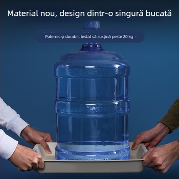 Tavă din plastic dreptunghiulară pentru cești de ceai și ceainic – tavă de depozitare adâncă și farfurie pentru fructe