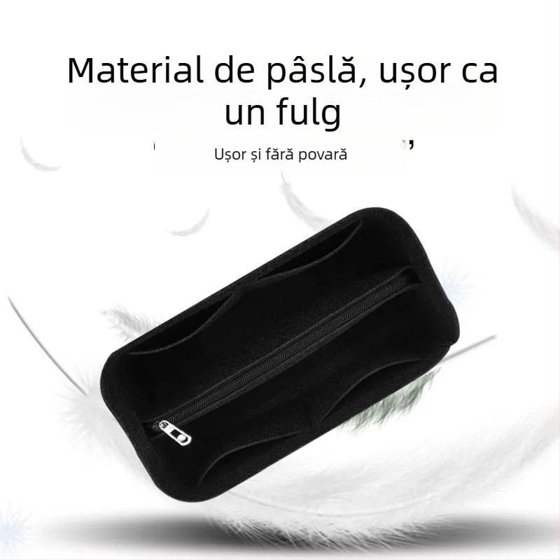 Liner pentru geantă MLB tote, organizator mediu cu fermoar, căptușeală care menține forma