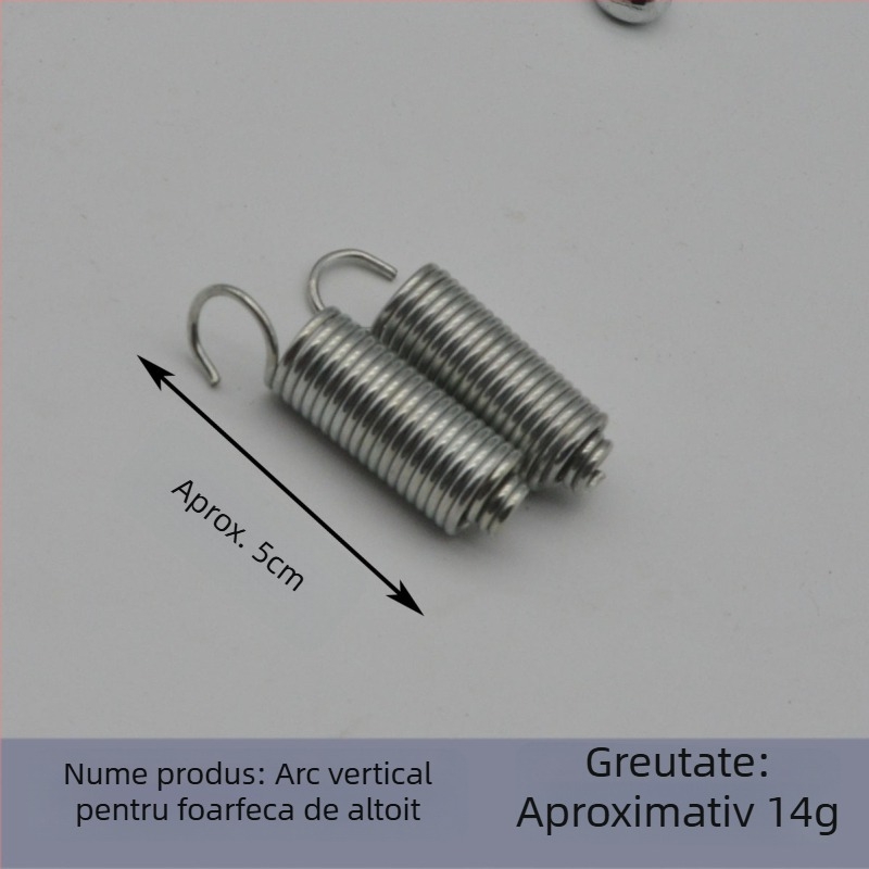 Arcuri metalice pentru foarfecă de tăiat crengi, arcuri în formă de V (stânga și dreapta), accesorii pentru arc