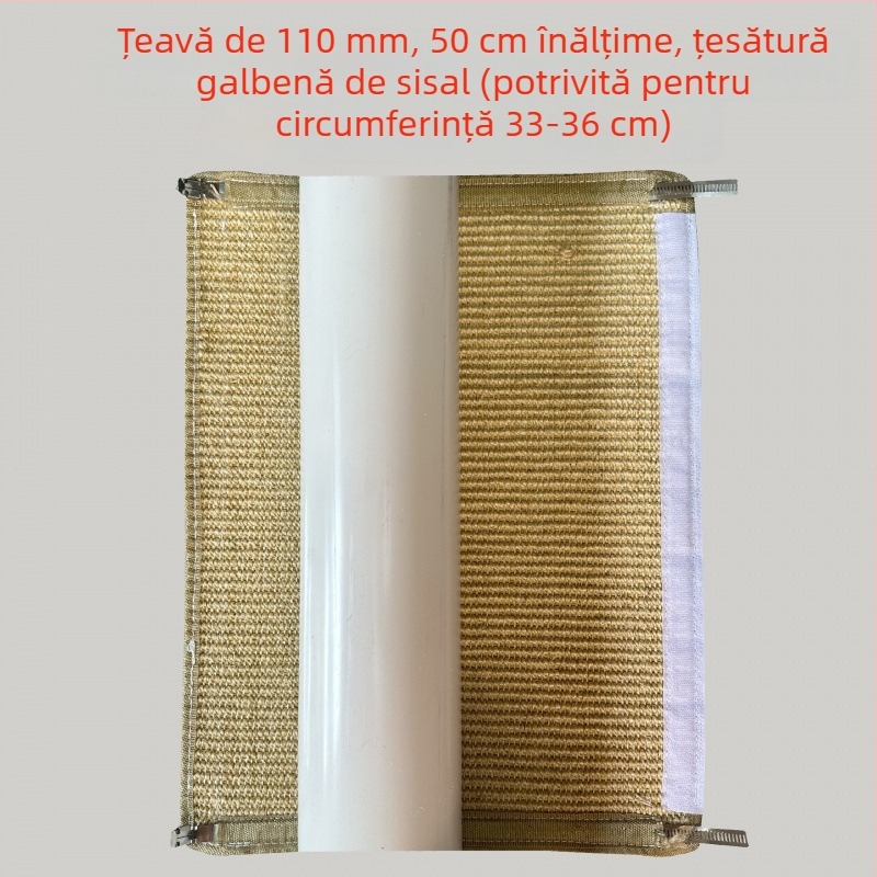 Copac de pisici pentru cățărare cu cuib — kit DIY cu materiale pentru renovarea conductelor de apă, balcon, țeavă PVC de drenaj și țeavă de gaz