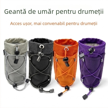 2026 Accesoriu pentru rucsac outdoor cu curea de umăr, buzunar pentru telefon și sticlă de apă, geantă extensibilă pentru drumeții