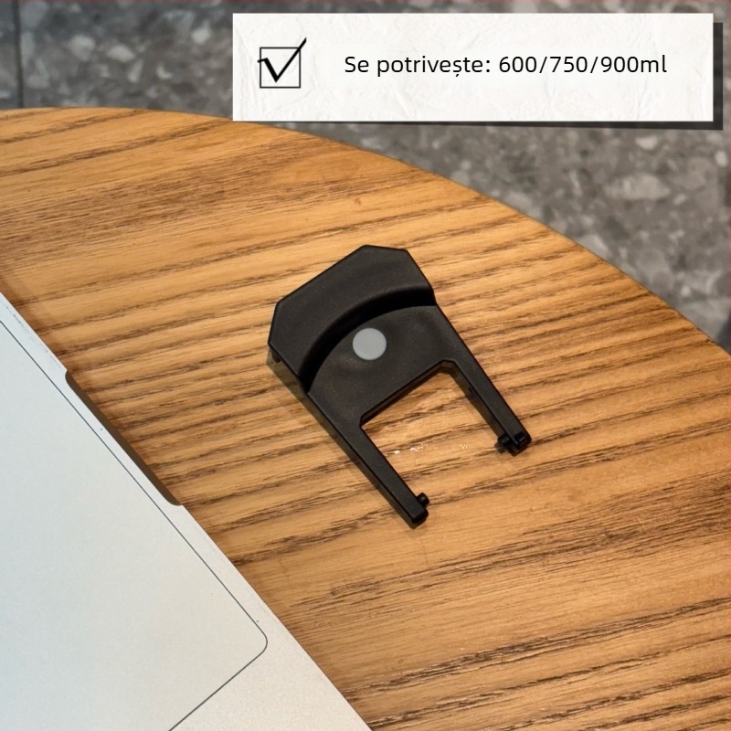 TYESO Clemă pentru capac cu pai, accesorii pentru ceașcă termică izolată, compatibil cu capacul de praf 8848