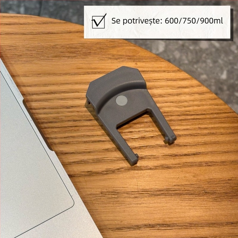 TYESO Clemă pentru capac cu pai, accesorii pentru ceașcă termică izolată, compatibil cu capacul de praf 8848