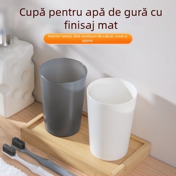 Pahar minimalist din plastic pentru periuța de dinți, clătire și băut, pentru uz casnic