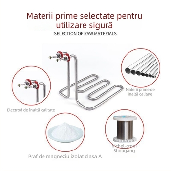 Tub de încălzire electric pentru friteuză și accesorii pentru țevi de încălzire, pentru friteze comerciale