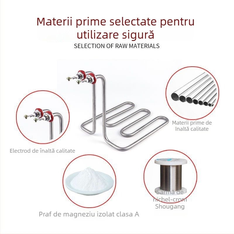 Tub de încălzire electric pentru friteuză și accesorii pentru țevi de încălzire, pentru friteze comerciale
