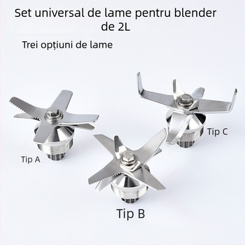 767 Blender comercial puternic, 2 L – set accesorii: cap de tăiere, set de lame și suport pentru pahar