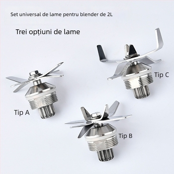 767 Blender comercial puternic, 2 L – set accesorii: cap de tăiere, set de lame și suport pentru pahar