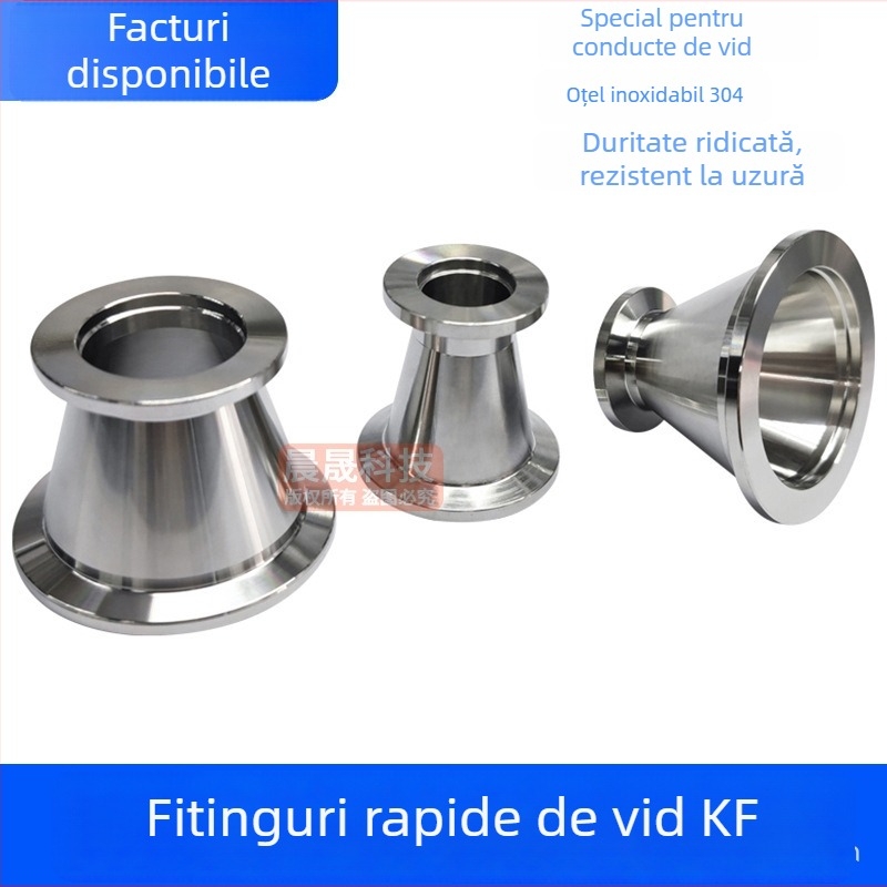 304 oțel inoxidabil vid reducător cuplă KF40 conectare rapidă 25×16 țevi sudură