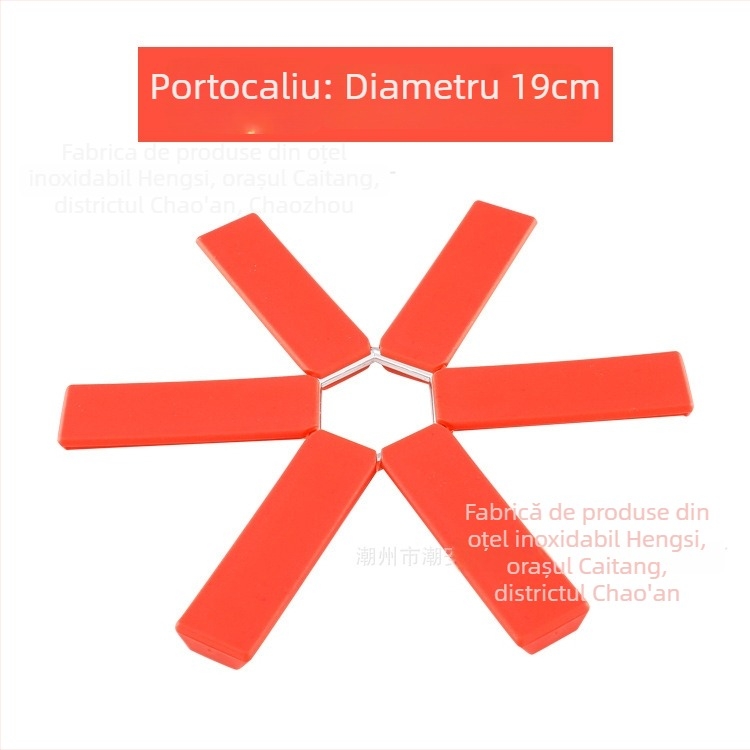 Covoră pliabil izolant termic pentru masă, protecție împotriva căldurii pentru oale de lut și farfurii, gadget de bucătărie creativ