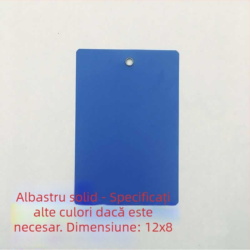 Etichetă suspendată transparentă pentru placă PVC, semn gol pentru plante
