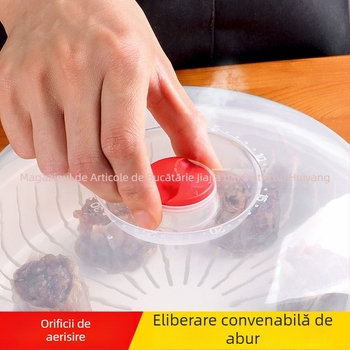 Aburitor multifuncțional pentru microunde — pentru chifle și găluște, din plastic rotund