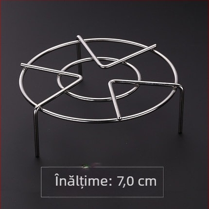 Raft de abur din oțel inoxidabil 304 pentru pește – suport tripod pentru tavă de abur, suport pentru oale