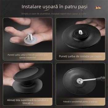 Capac de oală din oțel inoxidabil 304, cu sticlă temperată, universal pentru gătit, rezistent la temperaturi înalte și protecție împotriva exploziei