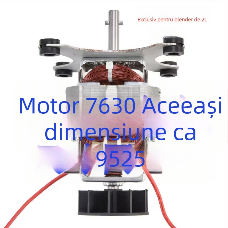 Motor pentru blender de 2 L, cu înfășurare din cupru pur, putere mare, model 9525, accesorii universale 7630