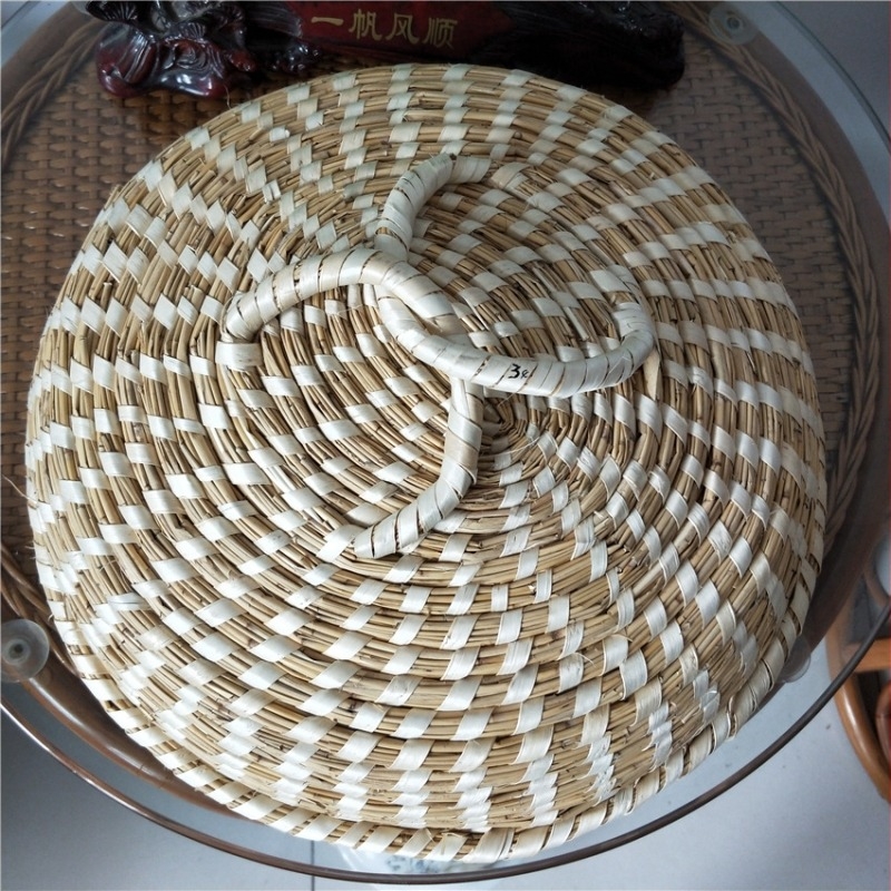 Capac de oală din stuf, capac de aburi, calitate alimentară, rezistent la deformare și la vărsare