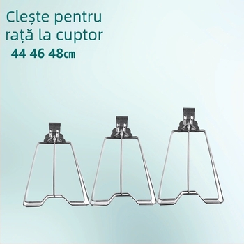Clemă din oțel inoxidabil, extra-large, cu șuruburi – clemă pentru rață și pui la grătar