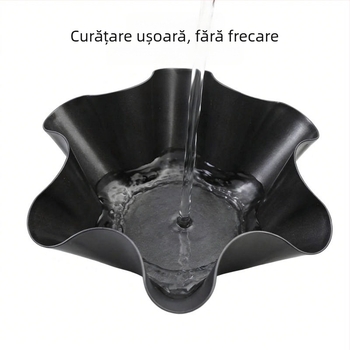 Full House of Love: tavă de copt din oțel carbon, în formă de floare, 6–8 inch, antiaderentă, pentru salată, farfurie și bol, tavă pentru tortilla