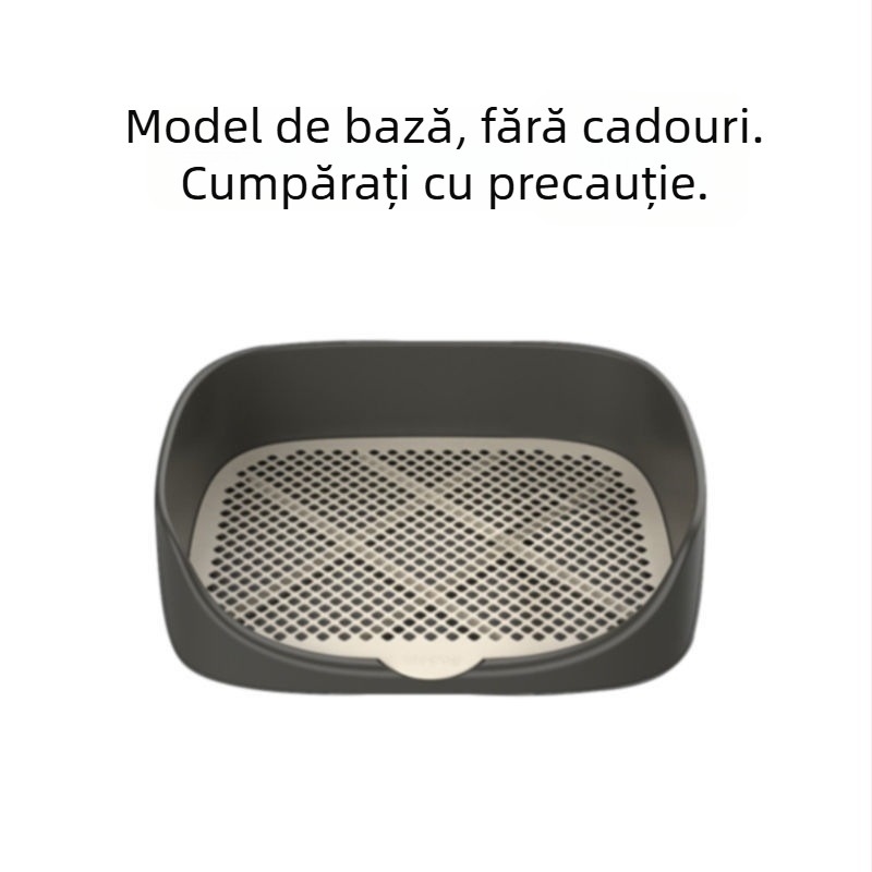 Toaletă pentru câini cu spălare automată, pentru câini de mici și mari, tavă din plastic pentru animale de companie, Star Jade